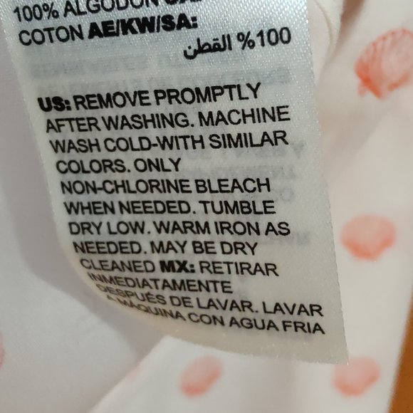 CHICO'S No Iron Seashell Button Down Shirt - Picture 5 of 8